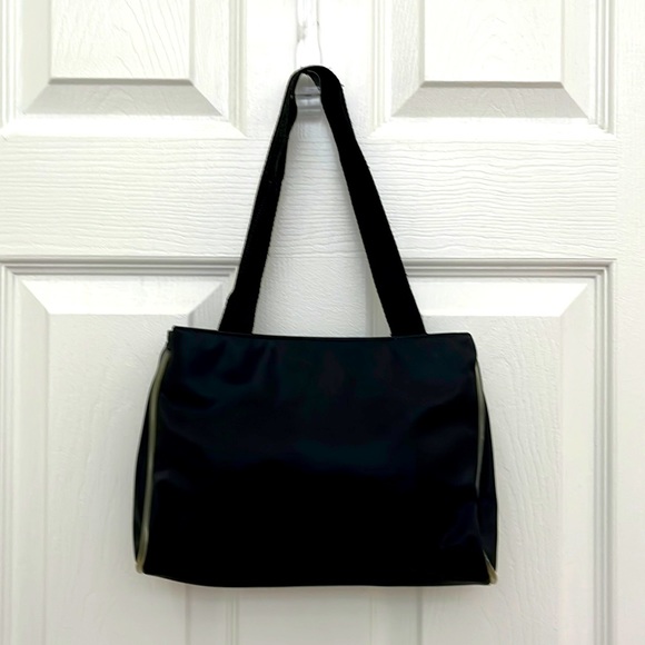 Steve Madden Handbags - Vintage Black Nylon Steve Madden Handbag 10”x7”